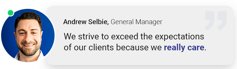 Quote from Andrew Selbie